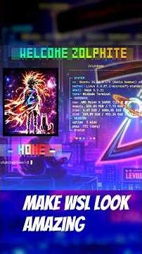 I Made My WSL Terminal Look Amazing