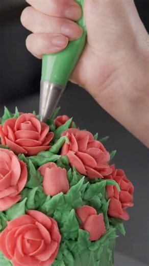 Rose Bouquet Cake Tutorial Coming Friday