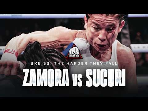 FULL Bare Knuckle Fight | Claudia Zamora vs. Viviane Pereira | BKB 53: The Harder They Fall