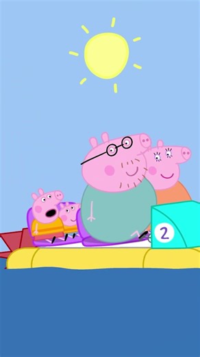 Boat Picnic 🧺 #shorts #peppapig