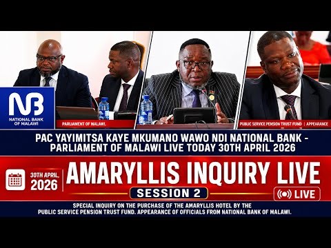 PAC YAYIMITSA KAYE MKUMANO WAWO NDI NATIONAL BANK| PARLIAMENT OF MALAWI LIVE TODAY AMARYLLIS INQUIRY