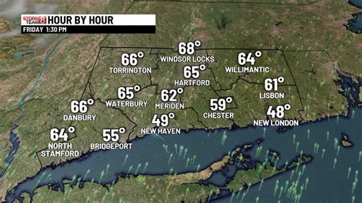 Friday afternoon forecast update