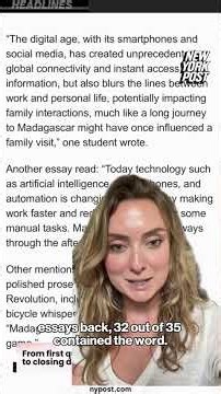 College professor busted 32 out of 35 students using AI on a final #shorts