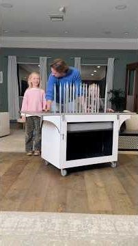 She pushed the spikes thru her sister! 😵