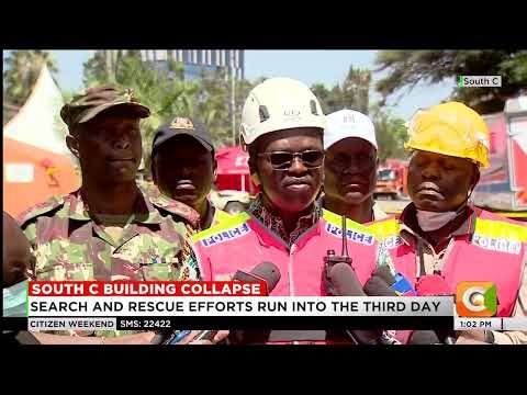 South C building collapse: Search and rescue efforts run into the third day