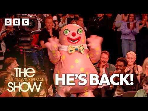Dan Levy LOSES IT over Mr Blobby - BBC
