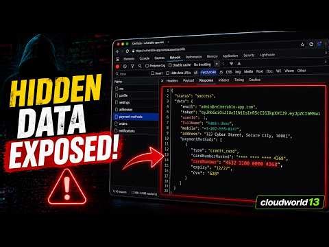 Hidden Data Exposed 😳 Using Browser DevTools | Web Security Tutorial (OWASP)