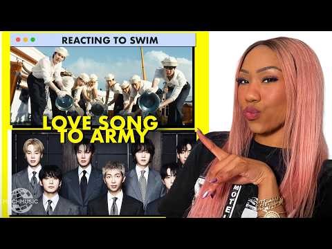 BTS (방탄소년단) "SWIM" MV REACTION....My First Comeback! | MUCHMUSIC