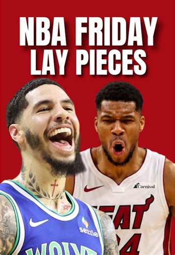 NBA Friday lay pieces🏀 NBA is here🔥These players have the best matchups on Friday🔒 #nbapicks #nba #nbatoday #nbapickstoday
