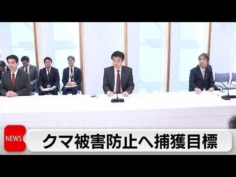 クマ対策「ロードマップ」個体数管理の強化や自治体の体制整備