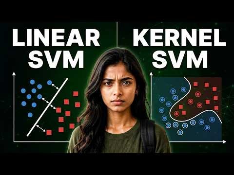 Support Vector Machine (SVM) Explained | Hyperplane, Margin & Kernels | Machine Learning
