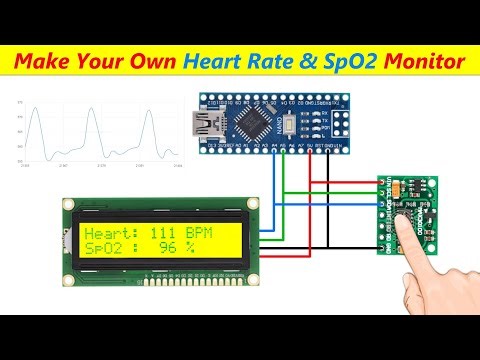 How to make Pulse Oximeter & Heart Rate 🫀 Monitoring System using Arduino & MAX30100 Sensor
