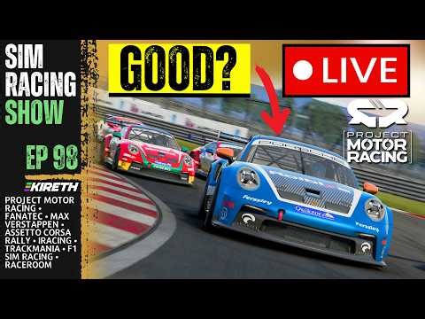 Sim Racing Show LIVE - Project Motor Racing 2.0 - Discussing The Big News Of The Week