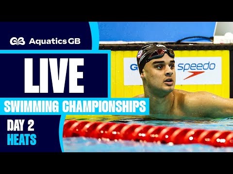 LIVE SWIMMING HEATS | Day Two (15th April) | Aquatics GB Swimming Championships 2026