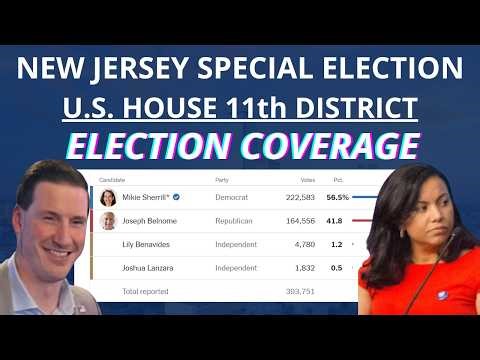 NEW JERSEY 11TH SPECIAL ELECTION - ELECTION NIGHT COVERAGE - LIVE RESULTS