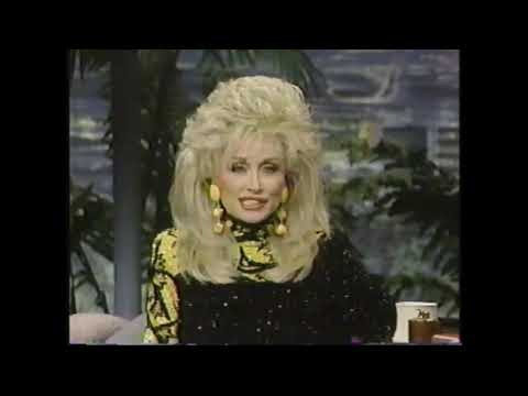 08April1992 Dolly Parton on "The Tonight Show Starring Johnny Carson" (NBC-TV)