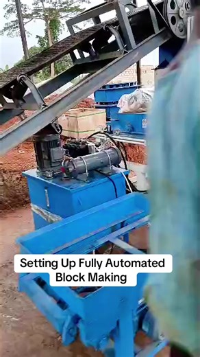Setting Up a Fully Automated Block Making Machine