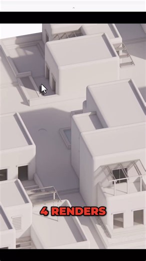 Revit & Enscape: Master Your 3D Renders in Minutes! #shorts