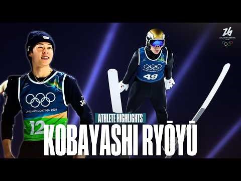 Flying High!🎿🇯🇵 Kobayashi Ryōyū at Milano Cortina 2026 | Athlete Highlights