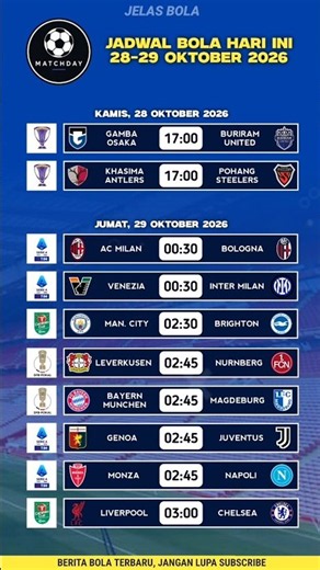 Jadwal Bola 2026 Hari Ini - Liverpool vs Chelsea | Update Terbaru