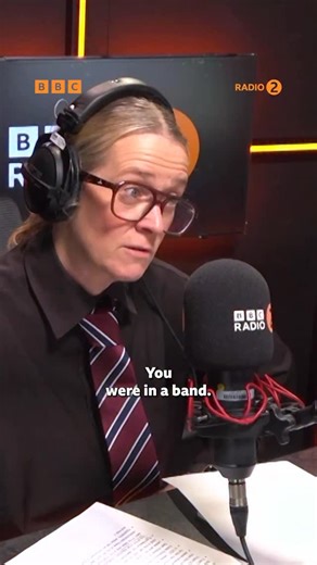 Hamnet actors Jessie Buckley and Joe Alwyn talk about their past bands! Listen to their full chat with Edith Bowman on BBC Sounds 🧡 | BBC Radio 2