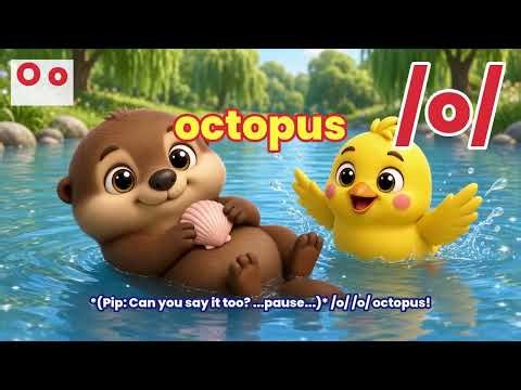 Letter O Song | O Is for Octopus /o/ /o/ | Phonics for Toddlers