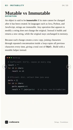 Everything About Strings You Need Before Your Next Interview #coding #python #shorts #dsa
