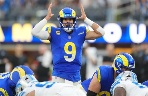 LA Rams make aggressive trade up for Matthew Stafford’s heir apparent, fill biggest roster holes in latest 2026 NFL mock draft