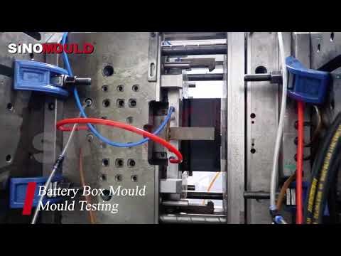SINOMOULD Battery Box Injection Mold Trial Test