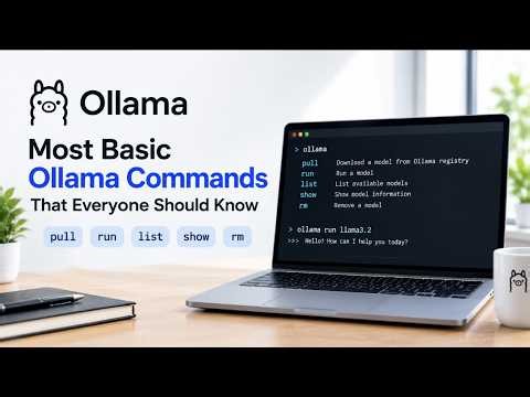 The Most Basic Ollama Commands Everyone Should Know In 2026: Ultimate Terminal Setup Masterclass!