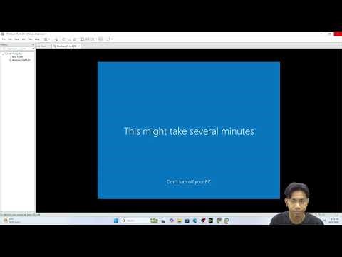 FORMAT WINDOWS 10 PRO DI VMWARE (SYED AFIQ)