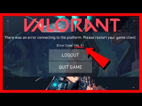 How to FIX Valorant Error Code VAL 51 (2026 METHOD)