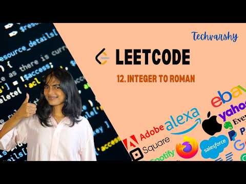 12. Integer to Roman | Leetcode POTD | Python