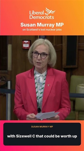 Susan Murray speaking at her Westminster Hall debate on The Future of Nuclear Energy in Scotland