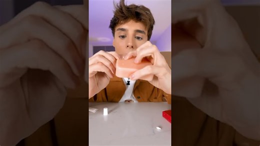 A confused European tests a gross Amazon pimple popping gadget