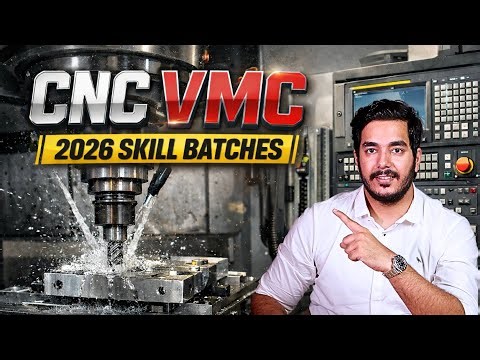 2026 में क्या सीखें? CNC, VMC or CAM Software? Full Career Guide