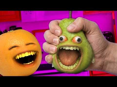 Annoying Orange - Orange Tortures Pear For 1 Hour Straight!! 🍐