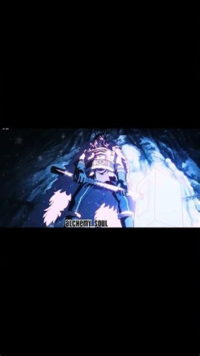 Luffy punches Loki aura