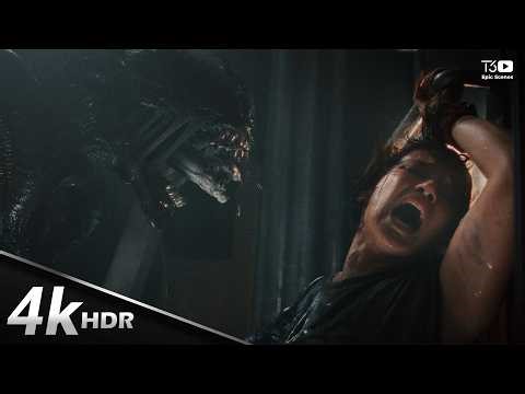 Alien: Romulus Best Horror Scenes | 4K HDR