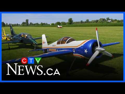 Massive radio-controlled jets hit 300 km/h at local flying club