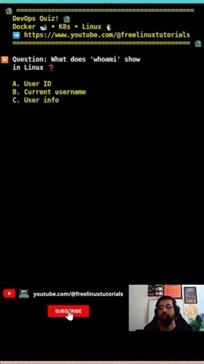 🐧Linux whoami command purpose