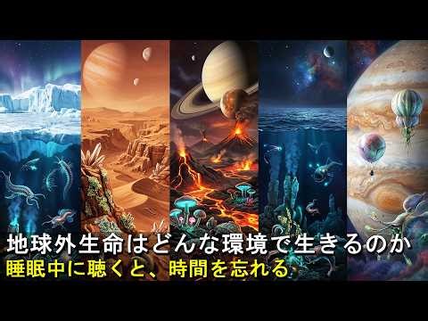[快眠の科学] 地球外生命はどのような環境で生きられるのでしょうか？