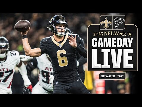 Falcons vs. Saints Gameday Live | 2025 NFL Week 18