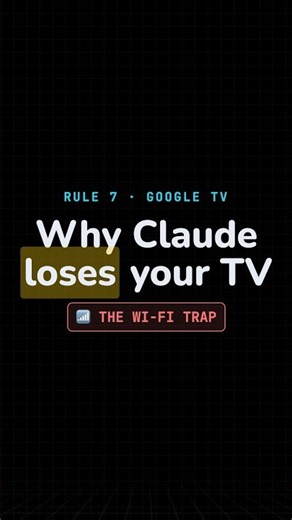 Why Claude loses your TV halfway through