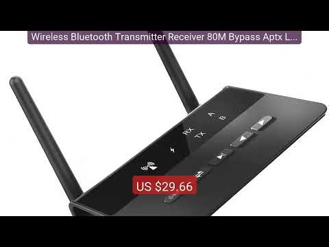Wireless Bluetooth Transmitter Receiver 80M Bypass Aptx LL Lo... — Amazing Value 2026 | Must Have!