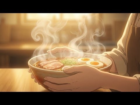 Relaxing Anime Cooking 🍜 Cozy ASMR Food Scene