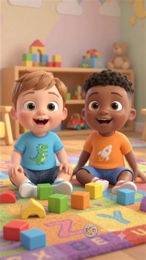 1, 2, 3 COUNTING SONG! 🧱 Fun Block Stacking Rhyme for Toddlers | Nursary Rhymes for Kids #kidssongs