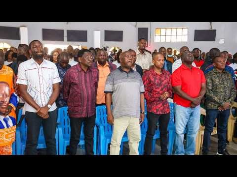 LIVE; BABU OWINO, SIFUNA, ORENGO AND OTHER LINDA MWANANCHI LEADERS ATTENDING CHURCH SERVICE IN NAROK