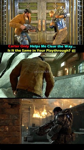 Carter Always Helps Me 🤔 GEARS OF WAR E DAY