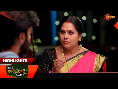 Srimati Annapurna Catering - Highlights of the day | 05 Jan 2026 | Gemini TV
